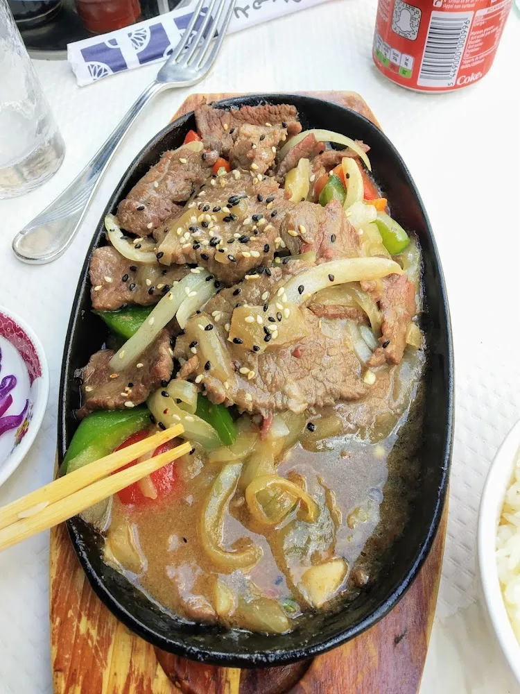 Boeuf Barbecue Aux Oignons